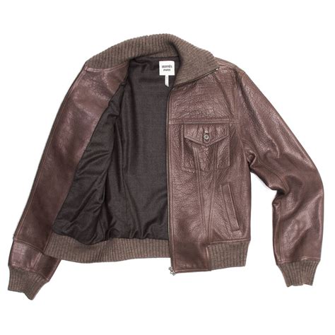 leather Hermes jackets for women